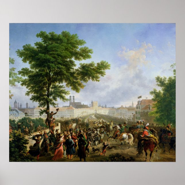The Entry of Napoleon Bonaparte Poster (Front)