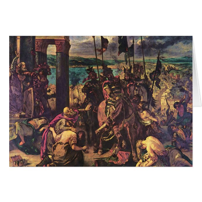 The Entry of the Crusaders into Constantinople Cards