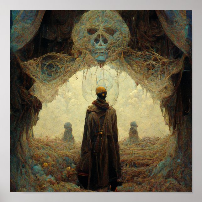 The Entryway Dark Fantasy Sci-Fi Poster (Front)