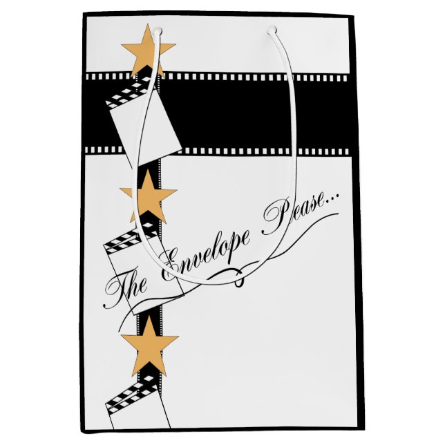 “The Envelope Please” Oscar Party  Medium Gift Bag (Front)