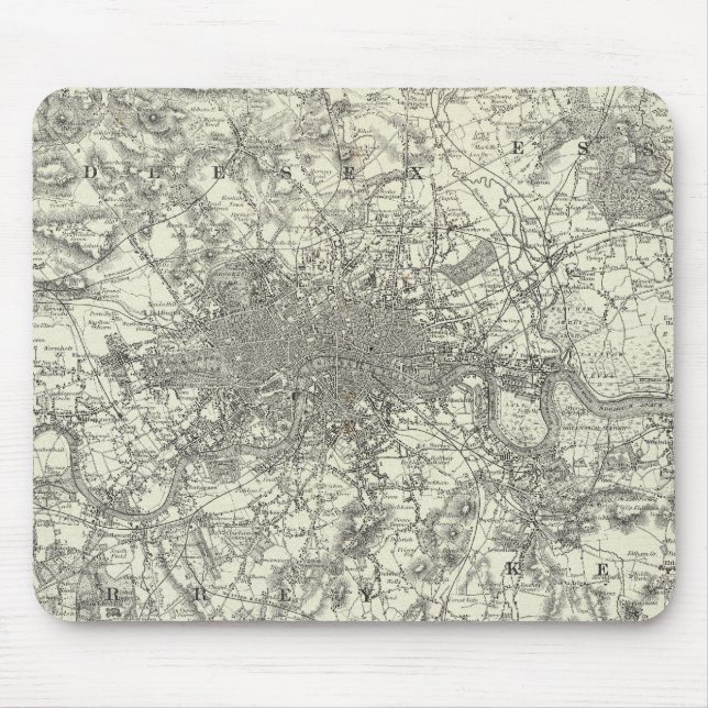The Environs Of London Mouse Pad (Front)