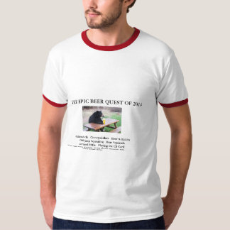 The Epic Beer Quest of 2014 T-Shirt