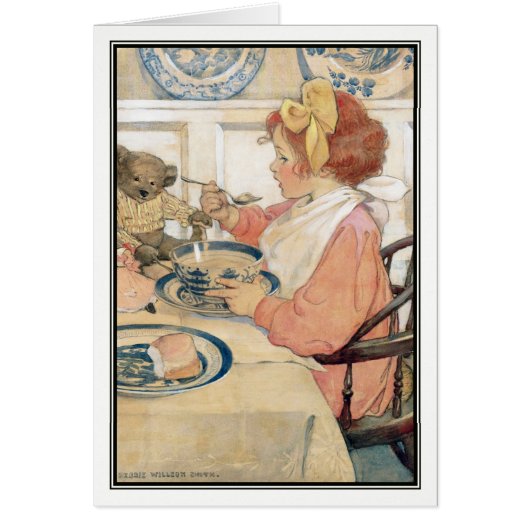 The Epicure by Jessie Willcox Smith Cards (Front)