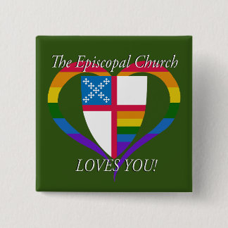 The Episcopal Church Loves You Pin LGBT Pride