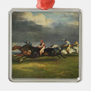 The Epsom Derby Horse Race Metal Ornament
