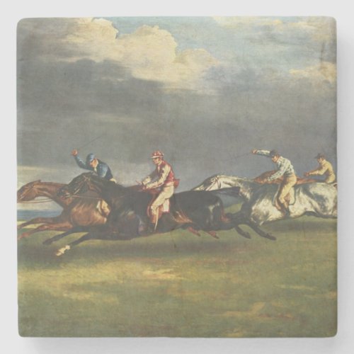 The Epsom Derby Horse Race Stone Coaster