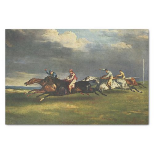 The Epsom Derby Horse Race Tissue Paper
