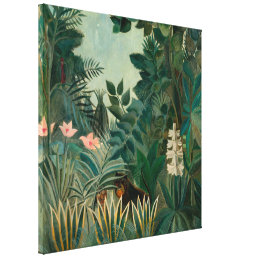 The Equatorial Jungle | Henri Rousseau Canvas Print