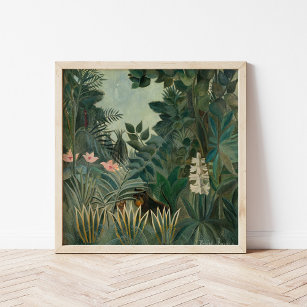 The Equatorial Jungle   Henri Rousseau Poster