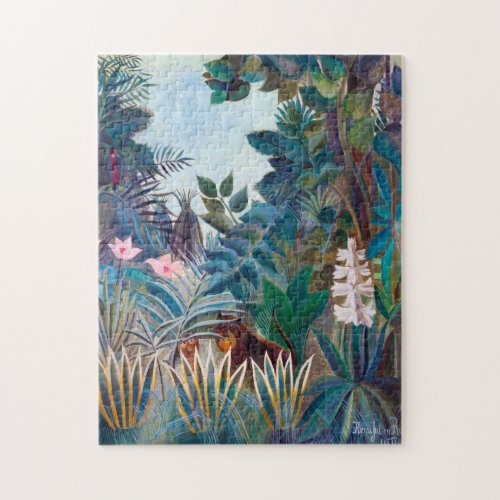 The Equatorial Jungle Rousseau Jigsaw Puzzle