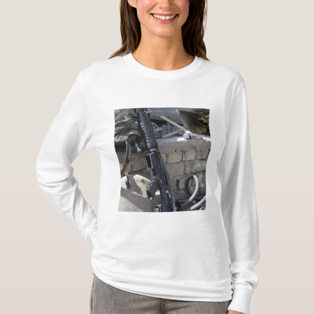 The equipment of a Marine T-Shirt (Front)