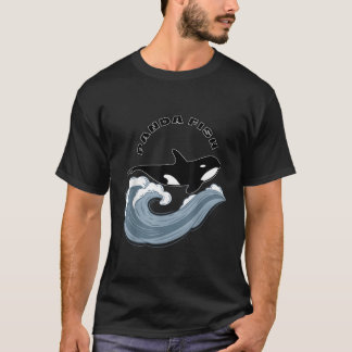 The Er Whale Or Orca Eats Bamboo Like A Sea Panda T-Shirt