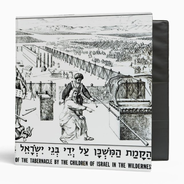 The Erection of the Tabernacle 3 Ring Binder (Front/Inside)