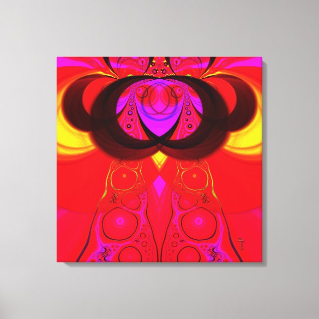 The Eremite Variation 1  Wrapped Canvas Print (Front)