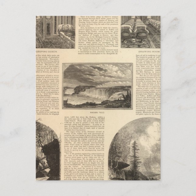 The Erie Railway Postcard (Front)