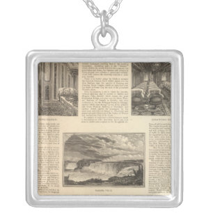 The Erie Railway Silver Plated Necklace