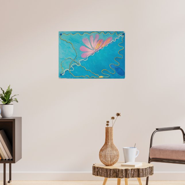The Eros Series, Group II, no. 2 by Hilma af Klint Poster | Zazzle