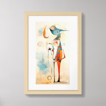 The Erudite: Intellectual Figure Wall Art