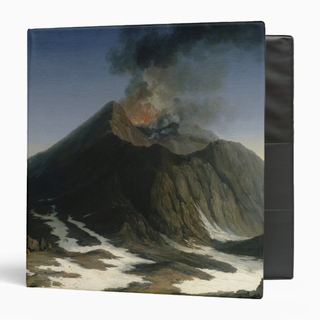 The Eruption of Etna 3 Ring Binder (Front/Inside)