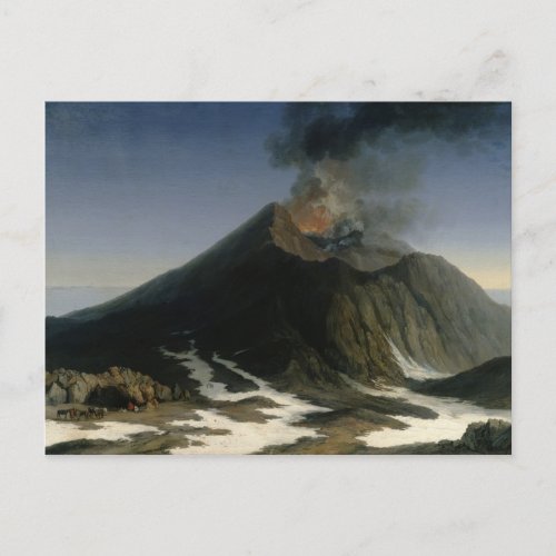 The Eruption of Etna Postcard