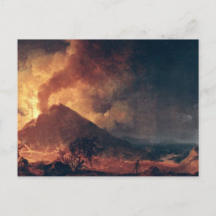 The Eruption of Mount Vesuvius in 1771 Postcard