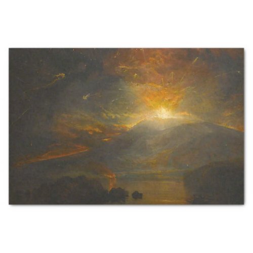 The Eruption of the Soufriere Mountains by Turner Tissue Paper