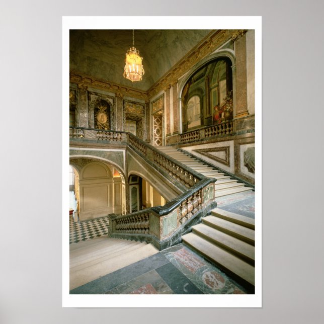 The Escalier de la Reine (Queen's Staircase) 1680 Poster (Front)
