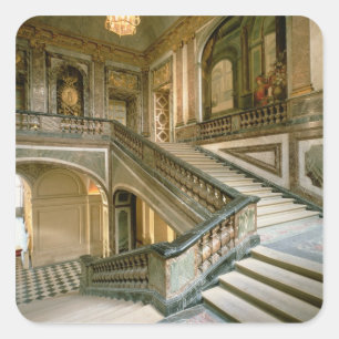 The Escalier de la Reine (Queen's Staircase) 1680 Square Sticker