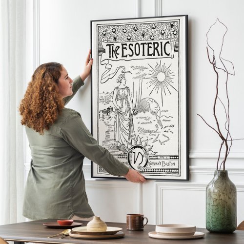 The Esoteric by Hiram Erastus Butler Poster