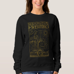 The Esoteric Vintage Astrology Alchemy Print Sweatshirt
