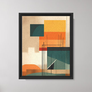 The Essence of Abstraction Canvas Print