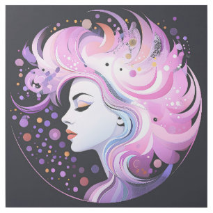 "The Essence of Elegance" Women's Beauty Gallery Wrap
