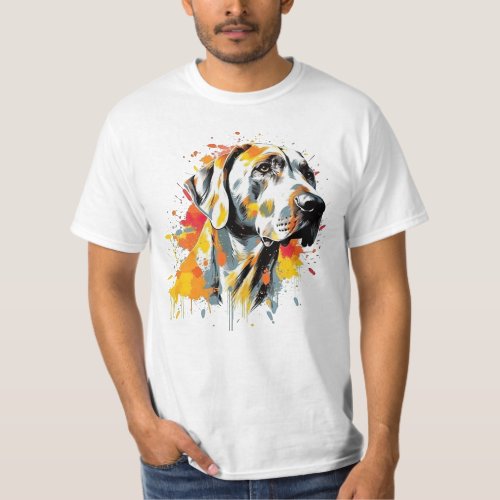 the Essence of Great Danes Impressionistic Canine T_Shirt