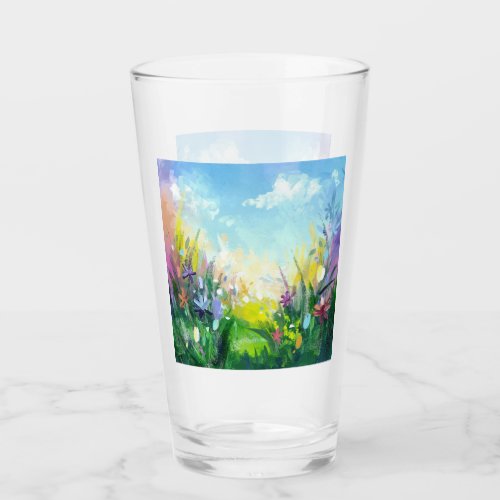 The essence of spring  glass