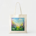 The essence of spring  tote bag