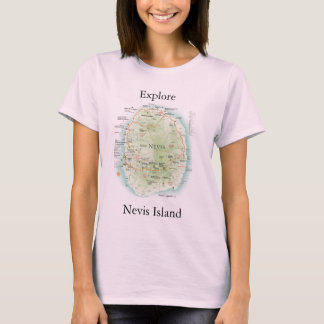 The Essential Nevisian Journey Map Tee for Women