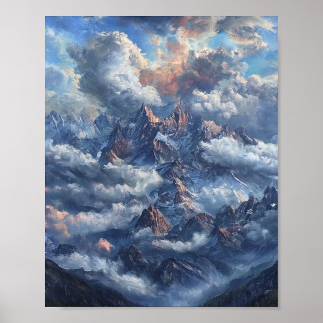 The Eternal Ascent: A Harmonious Confluence Poster (Front)