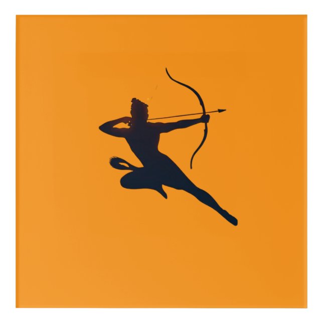 The Eternal Glow of Dussehra – Shree Ram Acrylic Print (Front)