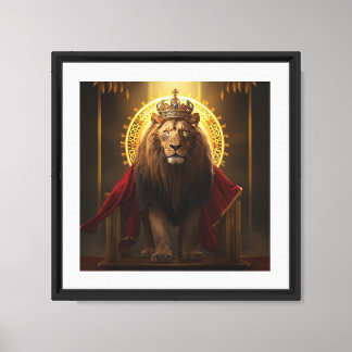 The Eternal King – Royal Majesty Canvas Art