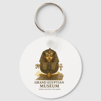 The Eternal Legacy – Grand Egyptian Museum Opening Keychain