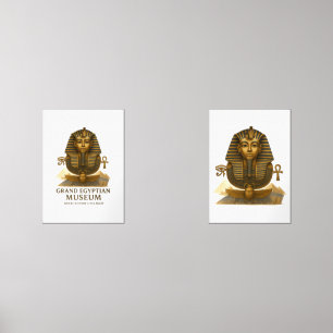 The Eternal Legacy – Grand Egyptian Museum Opening Wall Art Sets