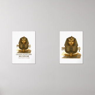 The Eternal Legacy – Grand Egyptian Museum Opening Wall Art Sets