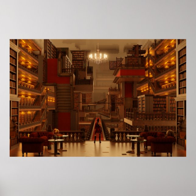 The Eternal Library Poster (Front)