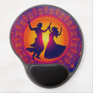 The Eternal Rhythm of Shakti Gel Mouse Pad