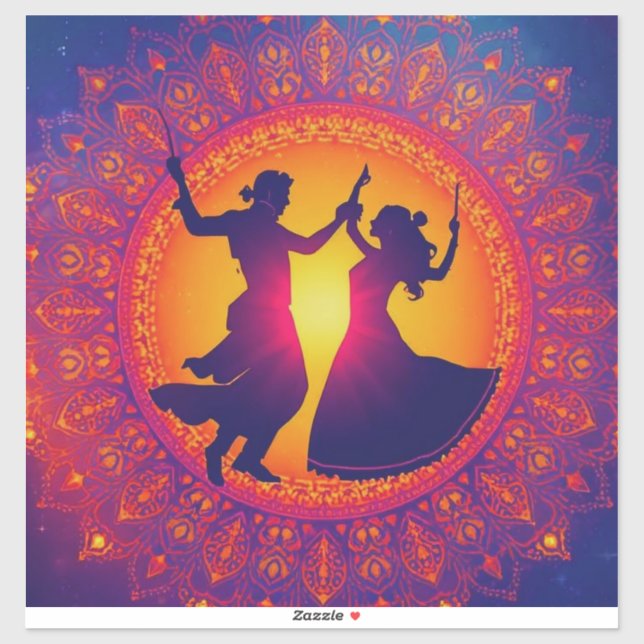 The Eternal Rhythm of Shakti Sticker (Sheet)