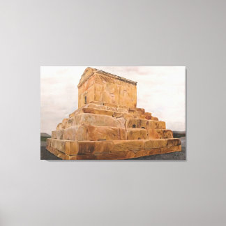 The Eternal Silence of Pasargadae Canvas Print