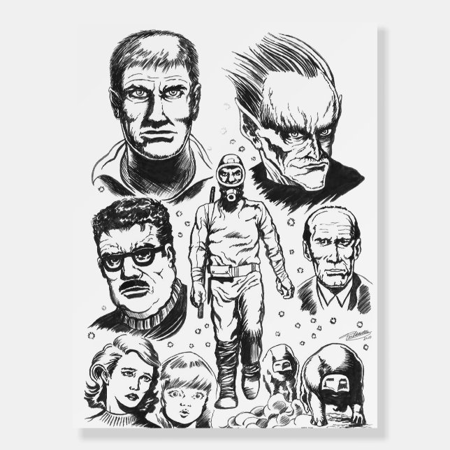 The Eternaut - El Eternauta Foam Board (Front)