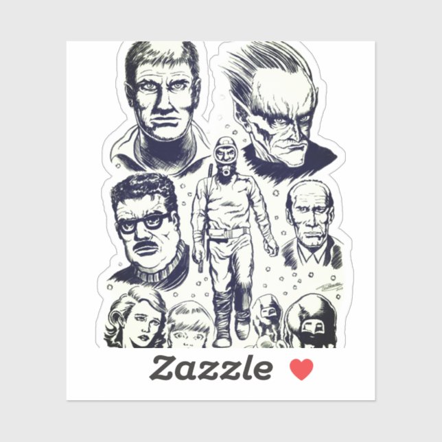 The Eternaut - El Eternauta Sticker (Sheet)