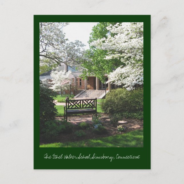 The Ethel Walker School, Springtime Postcard (Front)