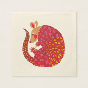 The Ethnic Armadillo Napkins